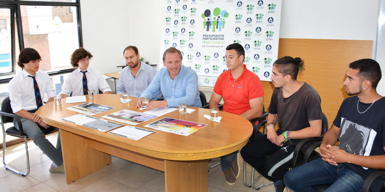 Se pusieron en marcha tres nuevos proyectos del Presupuesto Participativo Joven