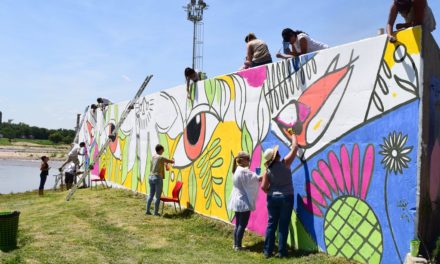 Voluntariado, limpieza y muralismo en homenaje al aniversario de Río Cuarto
