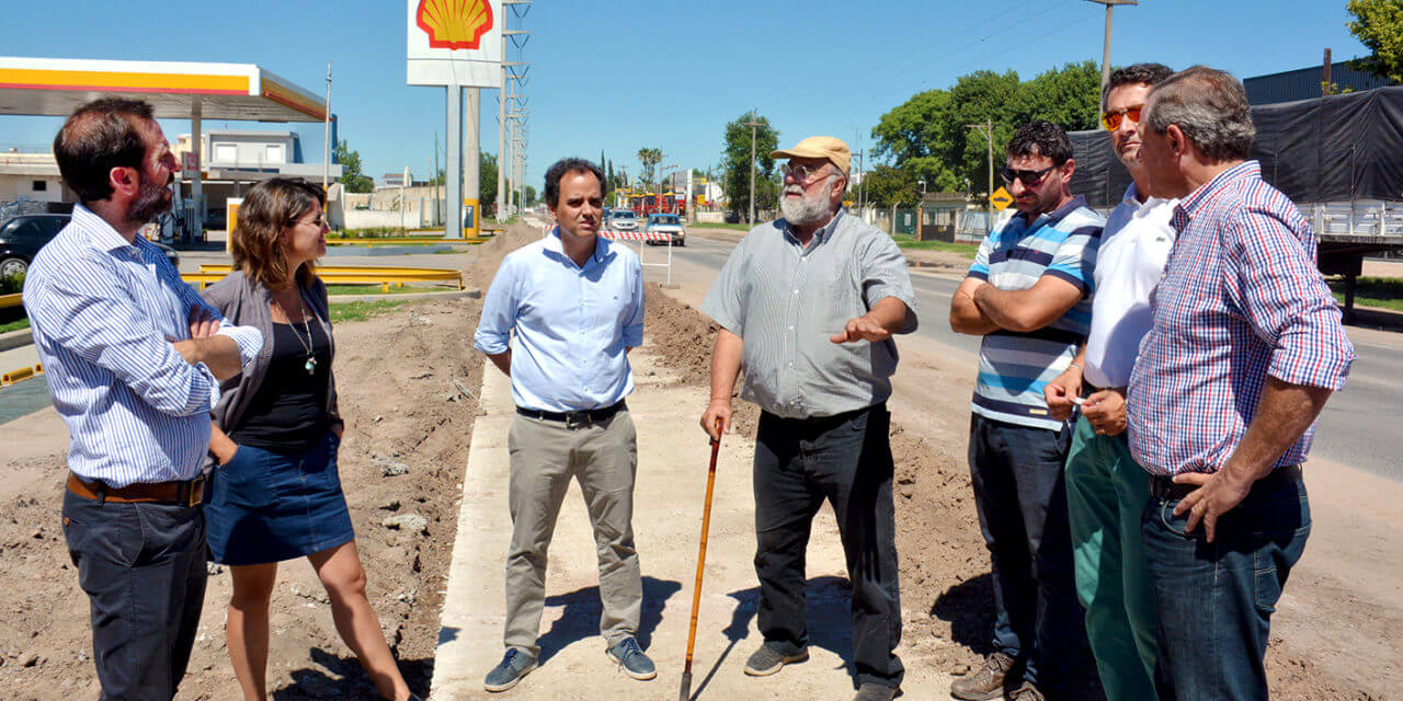 Presupuesto Participativo: avanza la obra de la Ciclovía Sur