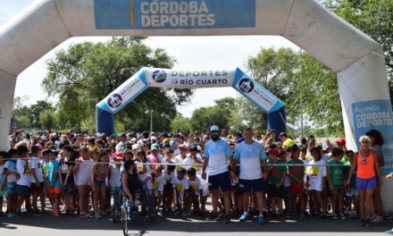 Más de 900 chicos participaron de la Maratón intercolonias