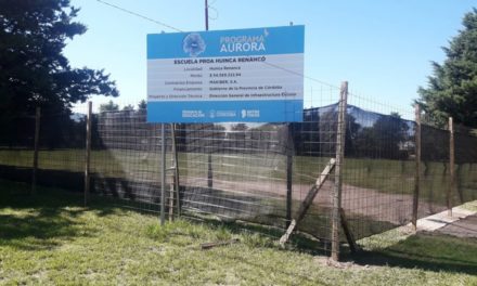 Inician en Huinca la obra de la primera Escuela PROA del Departamento Roca