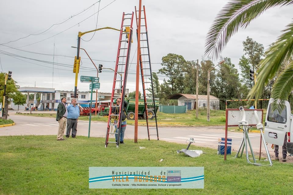 Villa Huidobro: El Municipio adquirió 4 cámaras de vigilancia 360º