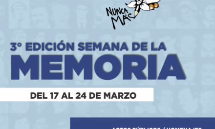 3° edición de la Semana de la Memoria