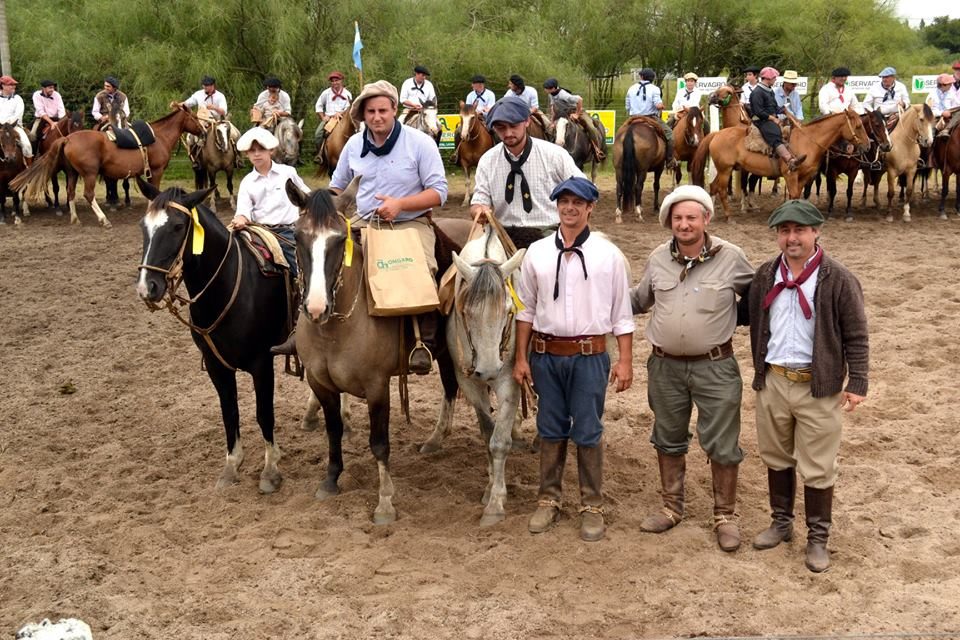 Se realizó una gran exposición de caballos criollos en La Carlota