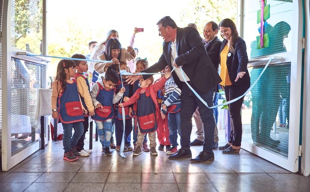 Bengolea: se inauguró el edificio del Jardín De Infantes Dr Juan Manuel Pereyra