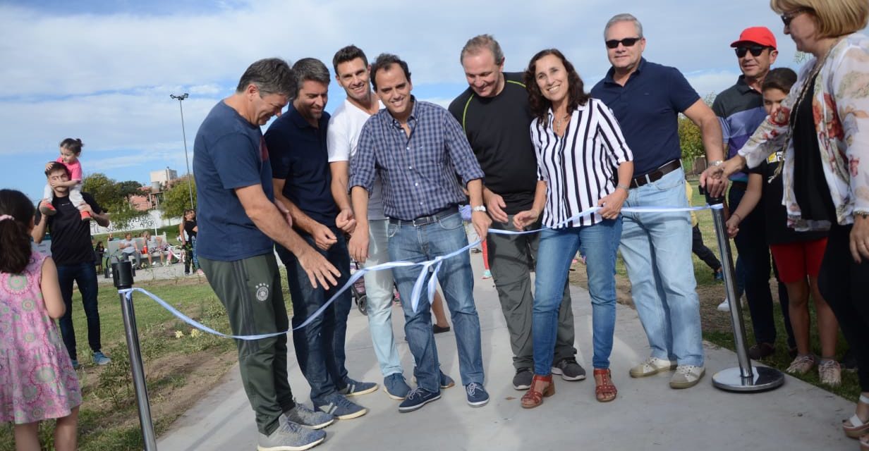 Río Cuarto: se inauguró el Gimnasio al Aire Libre en barrio Cispren 1