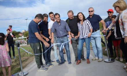 Río Cuarto: se inauguró el Gimnasio al Aire Libre en barrio Cispren 1