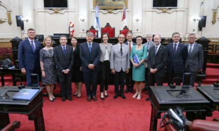 La Delegación Diplomática de la Unión Europea visitó la Legislatura de la Provincia de Córdoba