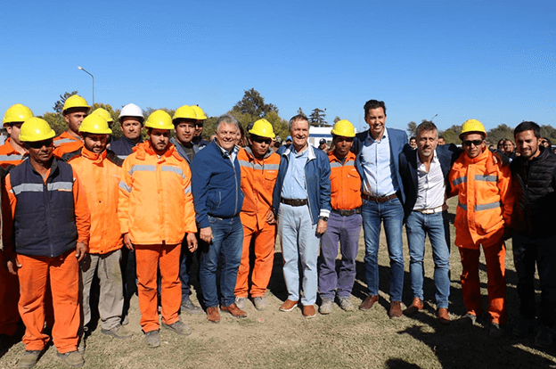 La Carlota: habilitaron el primer tramo del desvío del tránsito pesado