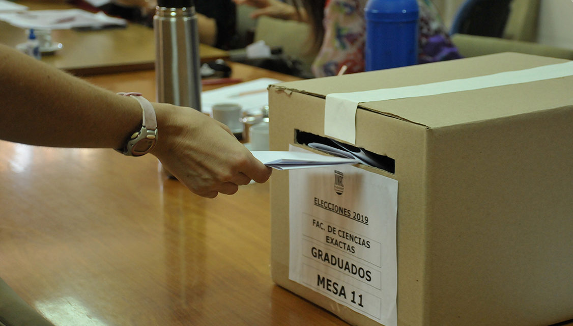 La UNRC postergó las elecciones presenciales para los días 22, 23 y 24 de junio