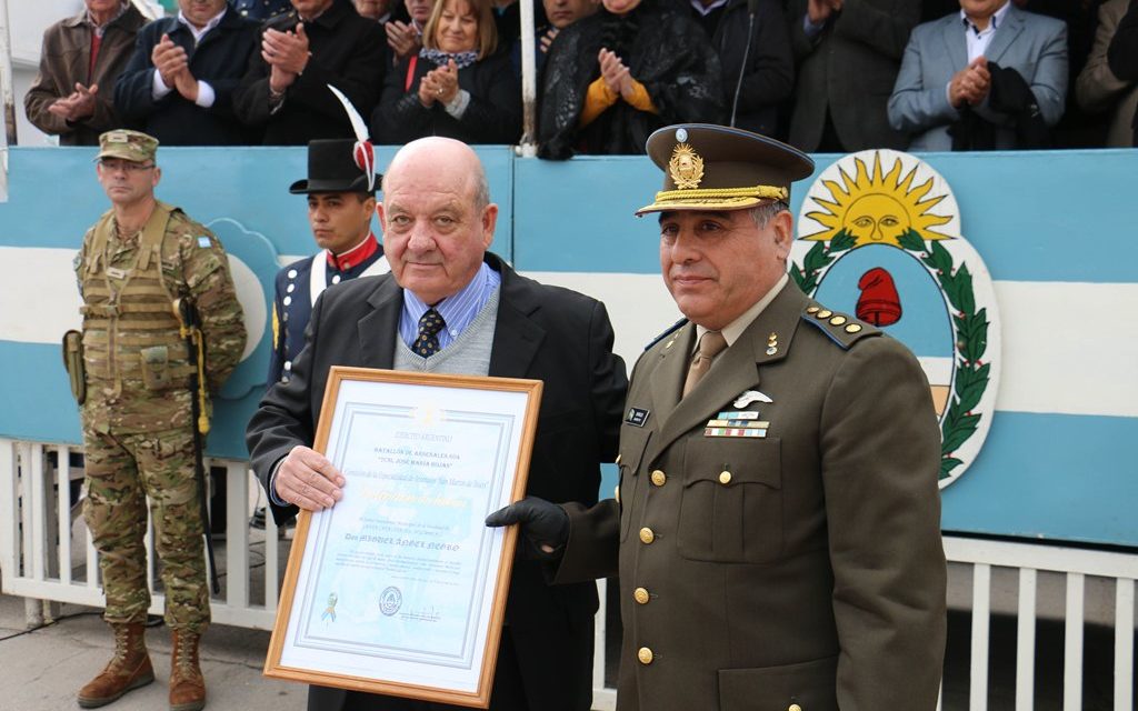 Holmberg celebró su fiesta patronal con un gran desfile