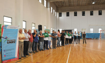 Se inauguraron obras en el gimnasio mayor de la UNRC