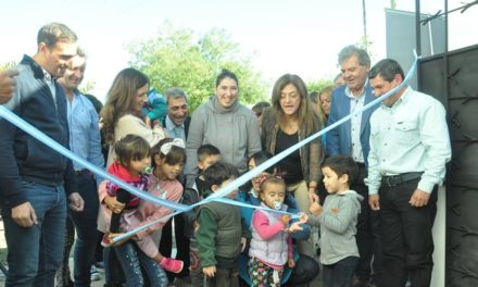 Laboulaye: la Provincia inauguró una Sala Cuna