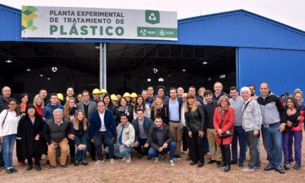 Se inauguró la primera Planta Experimental de Reciclado de Residuos Plásticos
