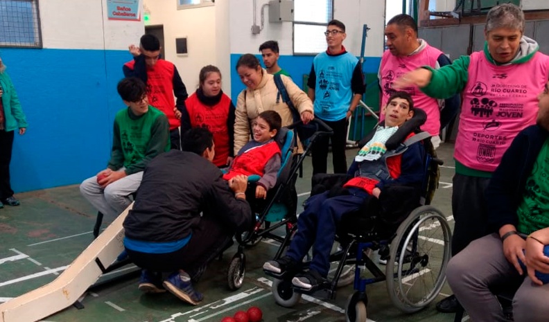 Se concretó la Primera jornada del año de deportes adaptados inclusivos