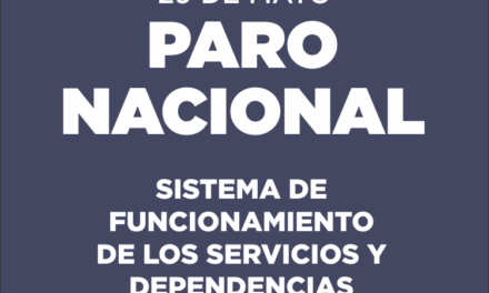 Paro Nacional: sistema de funcionamiento de los servicios y dependencias municipales en Río Cuarto