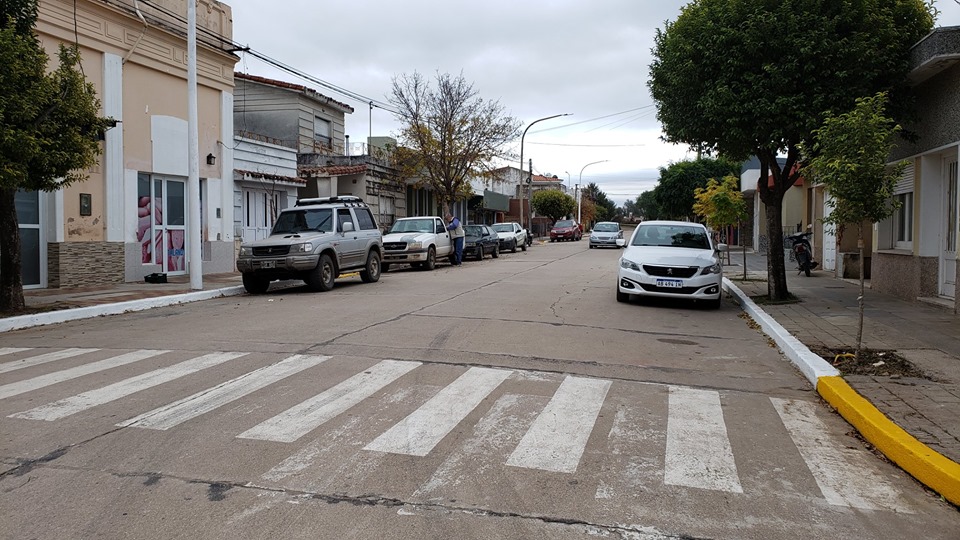 Alcira Gigena: Avanza la obra de centralidad en calle San Martín