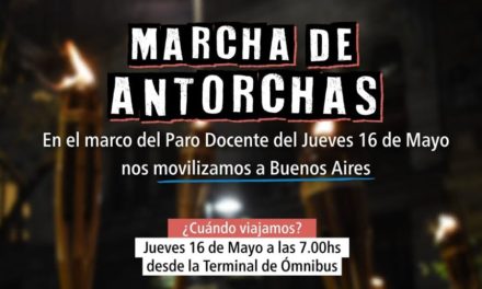 UNRC: Este jueves hay paro docente y movilización en Buenos Aires
