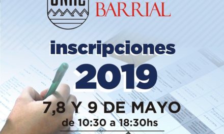 Del 7 al 9 de mayo, la Universidad Barrial inscribe para sus talleres