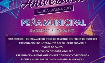Alcira Gigena celebra su 108° aniversario
