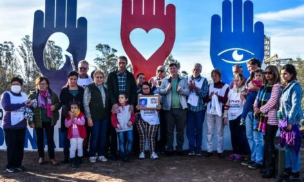 La Cautiva: se inauguró el Monumento “Por un Pueblo Donante”