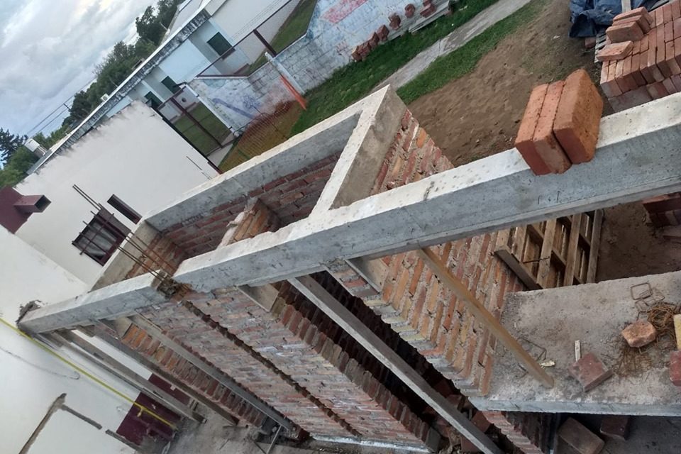 Adelia María: construcción de sala en el Jardín de Infantes Rivadavia