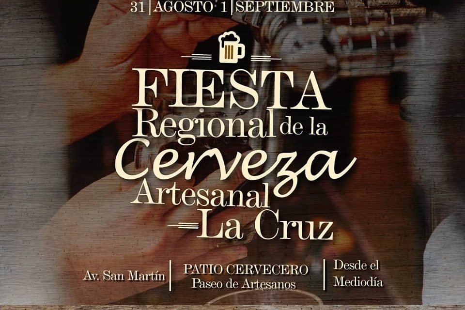 Llega la 2° edición de la Fiesta Regional de la Cerveza Artesanal en La Cruz