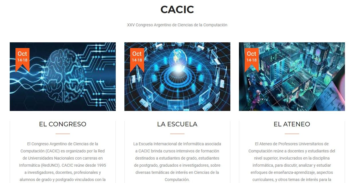 Ciencias Exactas será sede del Congreso Argentino de Ciencias de la Computación