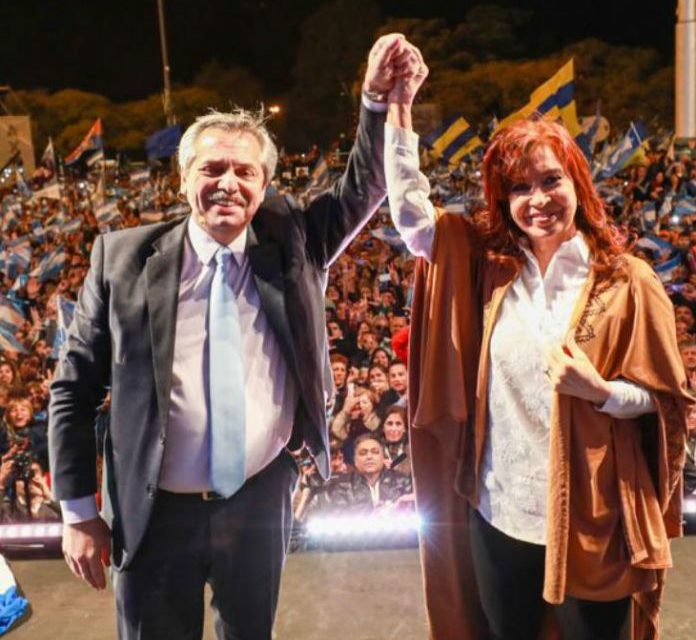 Con Cristina y Alberto, el Frente de Todos realizó un multitudinario acto en Rosario