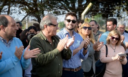Sergio Busso visitó el IPEA 105 “Alfonsina Storni” en General Deheza