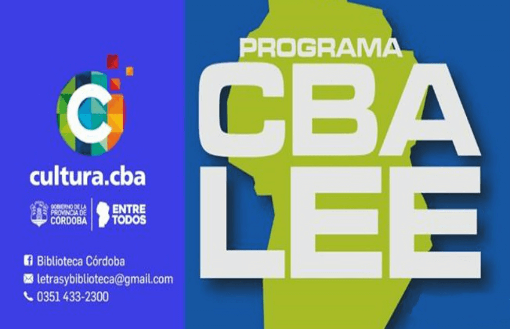 Continúa abierta la convocatoria 2019 al programa “Córdoba Lee”