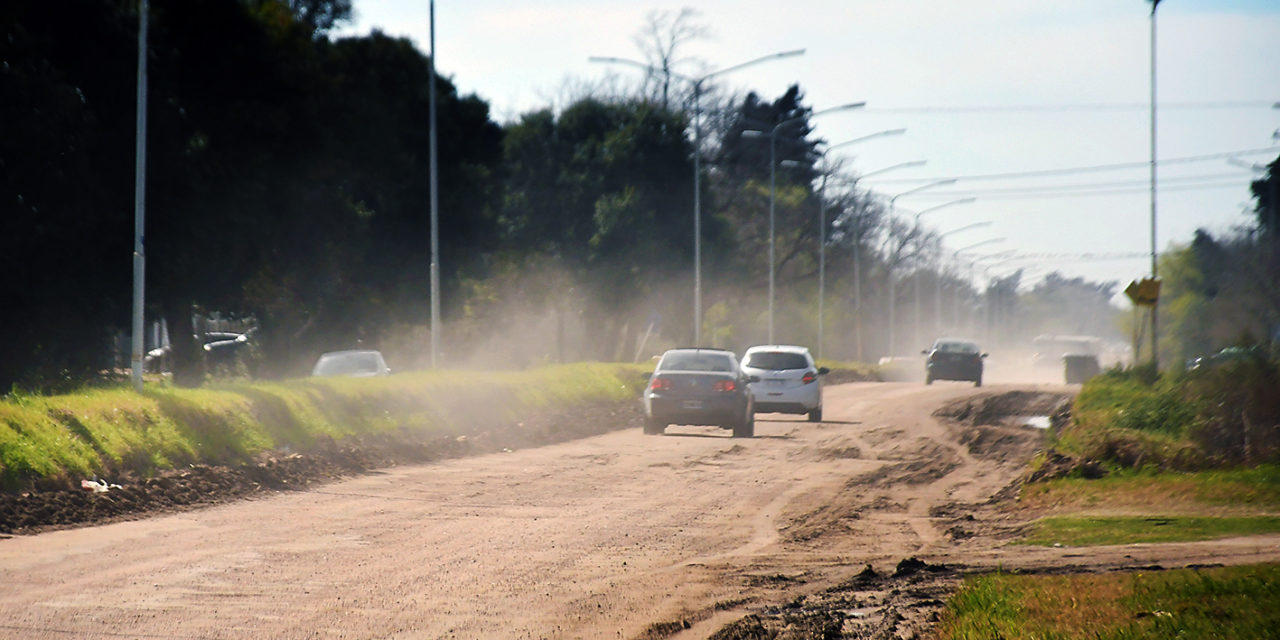 Río Cuarto: Obra de pavimentación de Boulevard Buteler