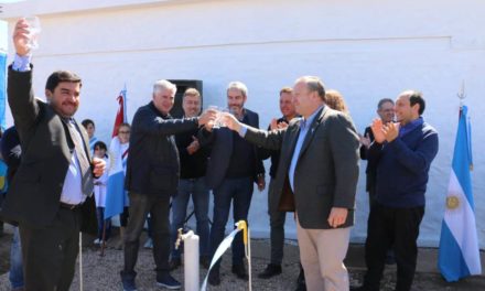 Quedó habilitado el primer tramo del acueducto Ruta 4 Huanchilla – Adelia María