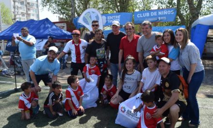 Más de 400 niñas y niños participaron de los Juegos Deportivos “Por la Flia”