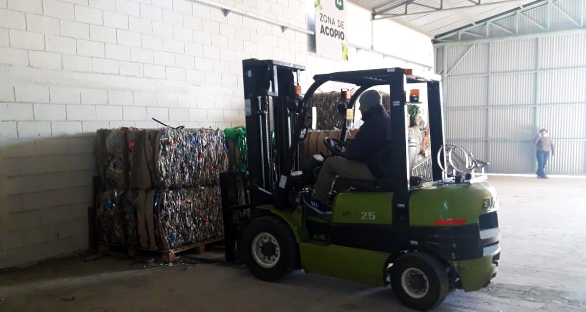 Nueva venta de plásticos en la Planta de Reciclado