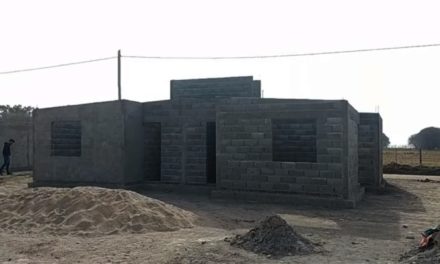Moldes: avanza la construcción de las 9 viviendas del Programa Vivienda Semilla