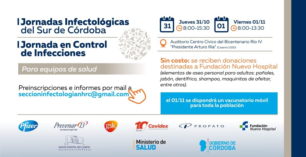 1º Jornadas de Infectología del Sur de Córdoba