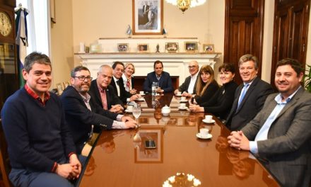 Llamosas se reunió con integrantes de la Comisión de Reforma Política