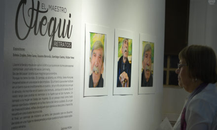 Otegui eterno: muestra de retrato en lo alto de la Casa de Cultura