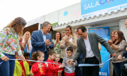 En Río Cuarto, Schiaretti inauguró la Sala Cuna 421