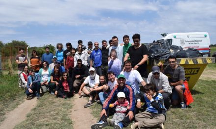 Río Cuarto: Jornada de limpieza en la Reserva del Chocancharava