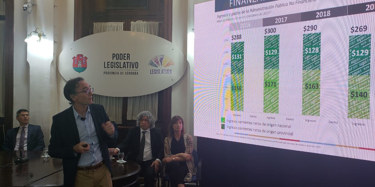 Se presentó el Proyecto de Presupuesto Provincial 2020 en la Legislatura de Córdoba