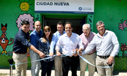 Se inauguró un nuevo Centro Integrador Comunitario en Ciudad Nueva