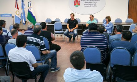 Ambiente: la Provincia se reunió con areneros de Río Cuarto