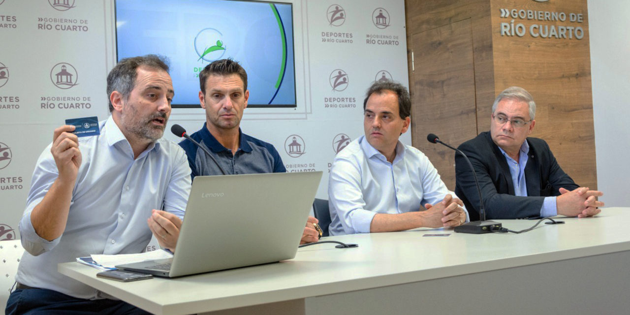 Se presentó el Programa de Digitalización de Deportes Río Cuarto