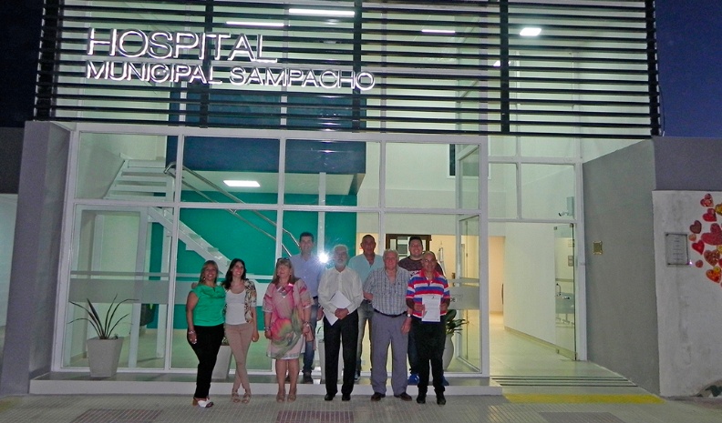Se inauguró la obra de ampliación del Hospital de Sampacho