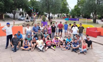 Canals: se restauró la Plaza de barrio Patria