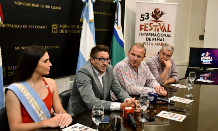 Presentaron el Festival de Peñas de Villa María en Río Cuarto
