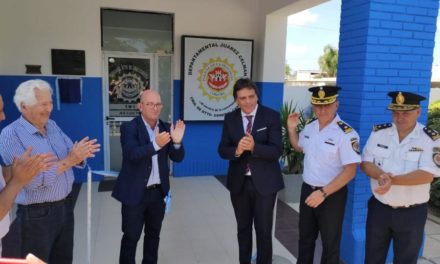 General Cabrera: Inauguración de la puesta en valor del edificio policial