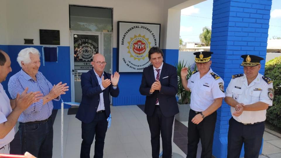 General Cabrera: Inauguración de la puesta en valor del edificio policial